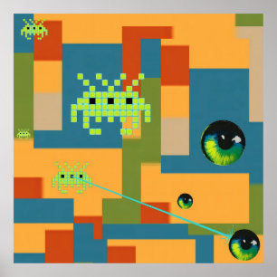 Der große Videospiel-Konflikt von 1983 Poster