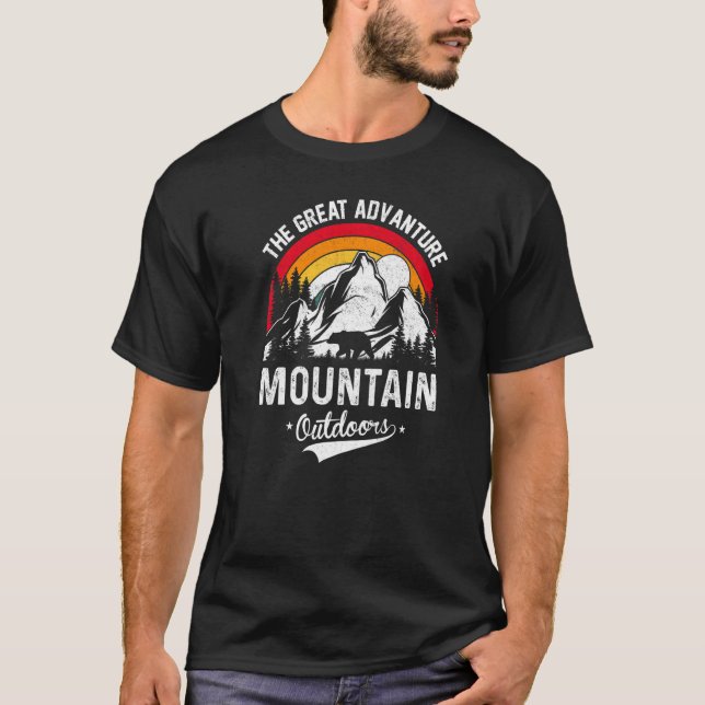 Der große Vorgebirge im Freien T-Shirt (Vorderseite)