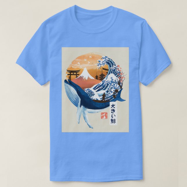 Der Große Wal 4 T-Shirt (Design vorne)