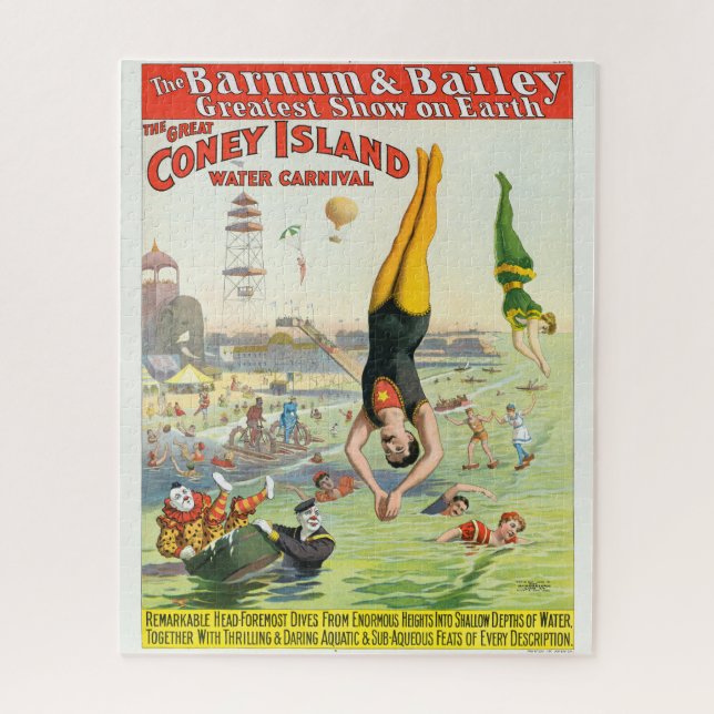 Der große Wasserkarneval der Coney Island (Vertikal)