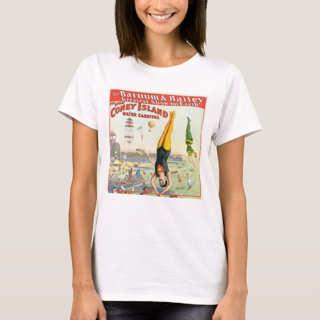 Der große Wasserkarneval der Coney Island T-Shirt (Vorderseite)