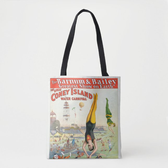 Der große Wasserkarneval der Coney Island Tasche (Vorderseite)