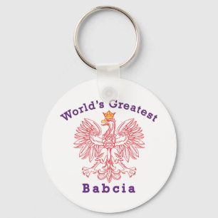 Der größte Babcia-Adler der Welt Schlüsselanhänger