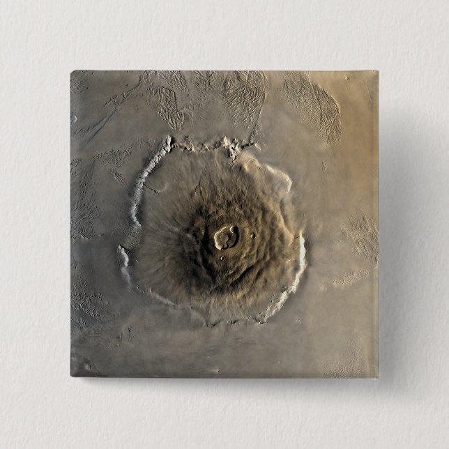Der größte bekannte Vulkan im Sonnensystem Button (Vorderseite)