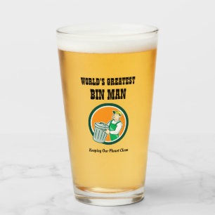 Der größte BIN-Mensch der Welt Behalte unseren Pla Glas