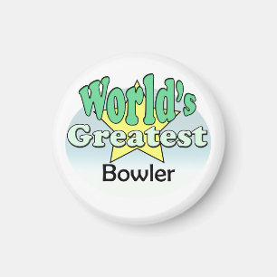 Der größte Bowler der Welt Magnet
