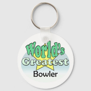 Der größte Bowler der Welt Schlüsselanhänger