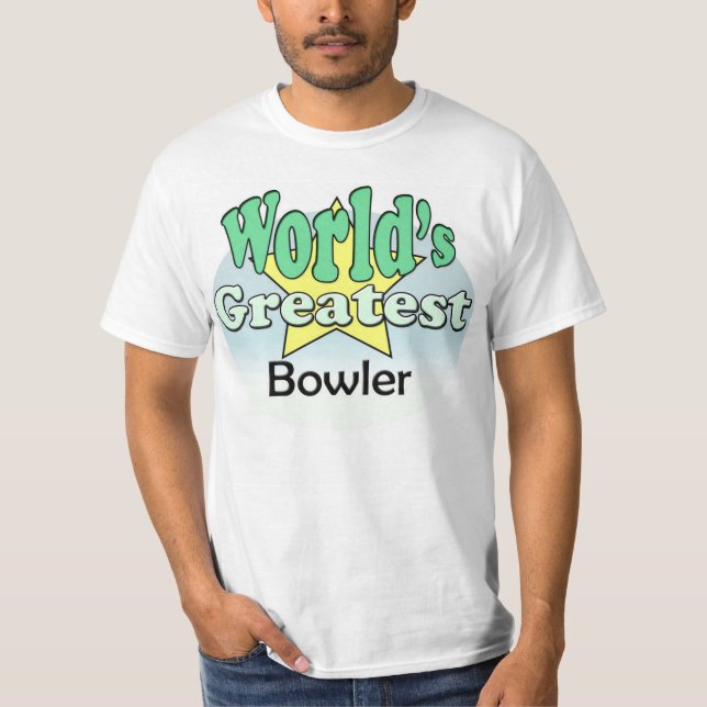 Der größte Bowler der Welt T-Shirt (Vorderseite)