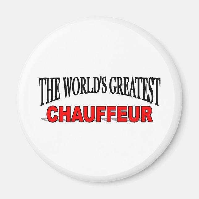Der größte Chauffeur der Welt Magnet (Vorne)