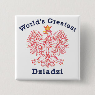 Der größte Dziadzi-Adler der Welt Button