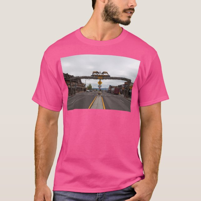 Der größte Elkhorn-Arch der Welt T-Shirt (Vorderseite)