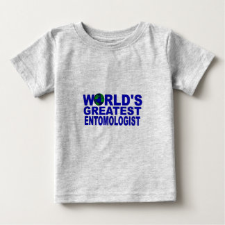 Der größte Entomologe der Welt Baby T-shirt