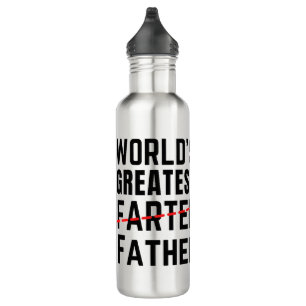 DER GRÖSSTE FARTER DER WELT - VATER - VATER - VAT EDELSTAHLFLASCHE