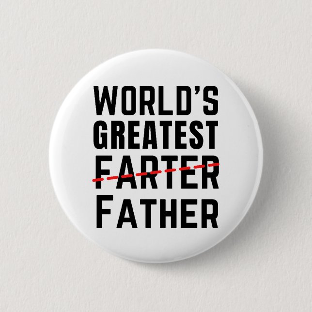 DER GRÖSSTE FARTER DER WELT - VATER - VATER - VATE BUTTON (Vorderseite)