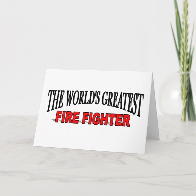 Der größte Feuerwehrkampf der Welt Karte (Vorderseite)