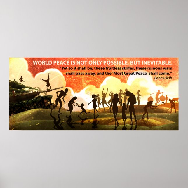 Der größte Frieden Poster (Vorne)