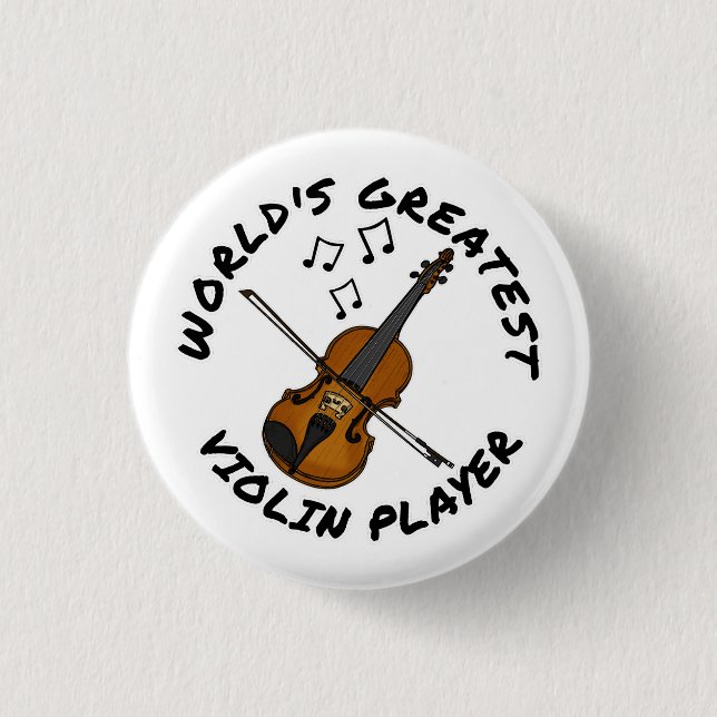 Der größte Geigerspieler der Welt, Violinist Funny Button (Vorderseite)