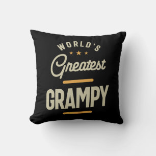 Der größte Grampy der Welt - Opa Kissen