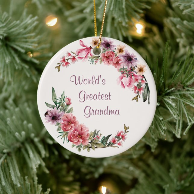 Der größte Großstadturlaub der Welt Keramik Ornament (Baum)
