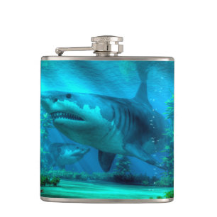 Der größte Haifisch Flachmann