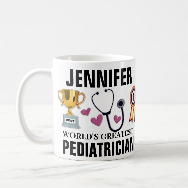Der größte Kinderarzt der Welt Kaffeetasse (Links)