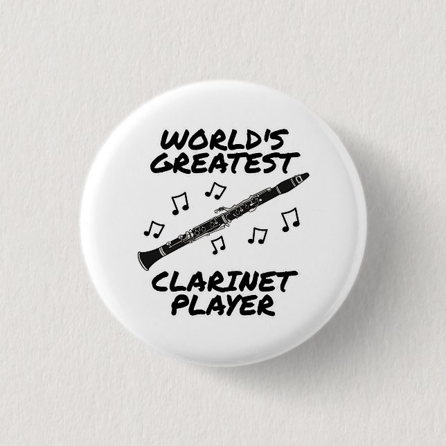 Der größte Klarinettenspieler der Welt, Clarinetis Button (Vorderseite)