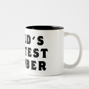 Der größte Klempner der Welt Zweifarbige Tasse