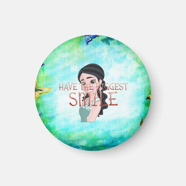 Der größte Lächeln Magnet (Vorne)