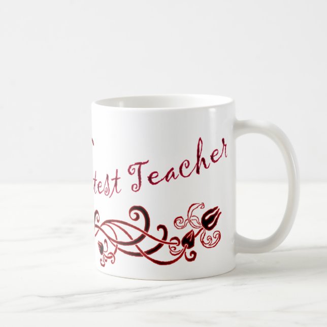 Der größte Lehrer der Welt Kaffeetasse (Rechts)