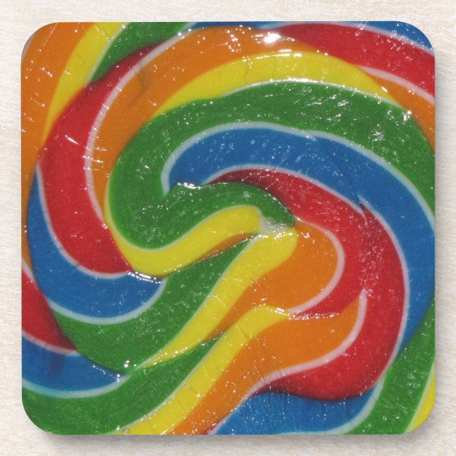 Der größte Lollipop im Set des World Untersetzer (Vorderseite)