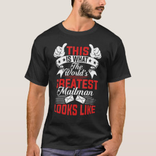 Der größte Mailman der Welt - der beste Mailman al T-Shirt
