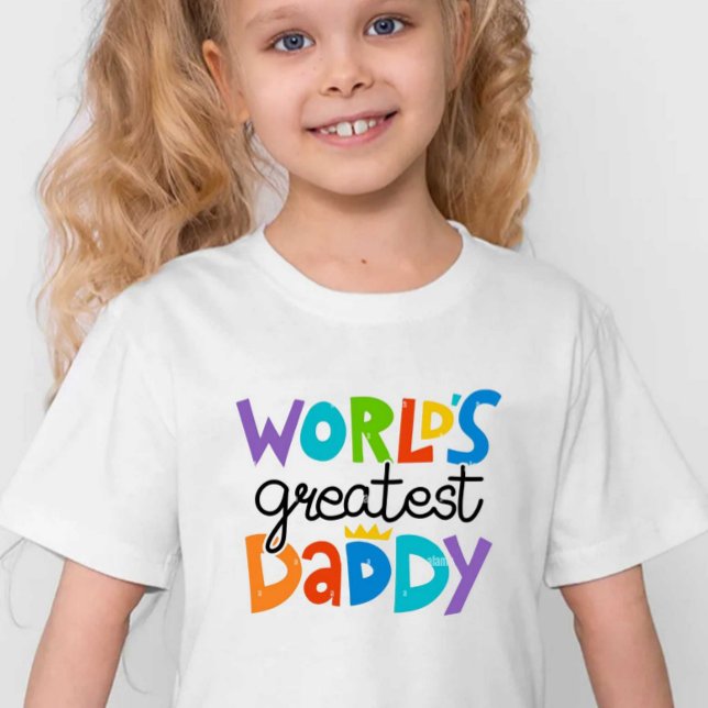 Der größte Papa der Welt Baby T-shirt (Von Creator hochgeladen)