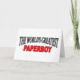 Der größte Paperboy der Welt Karte