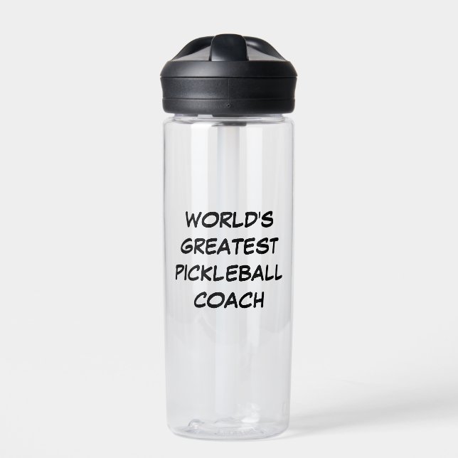 Der größte Pickleball-Coach der Welt Trinkflasche (Vorderseite)