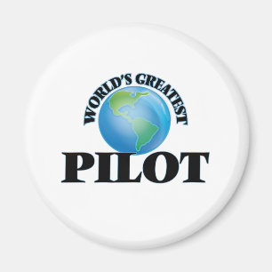 Der größte Pilot der Welt Magnet