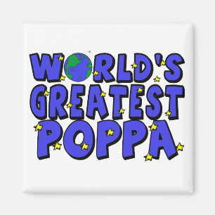 Der größte Poppa der Welt Magnet