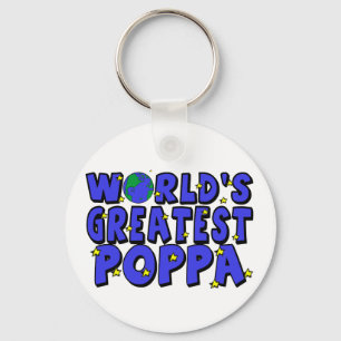 Der größte Poppa der Welt Schlüsselanhänger