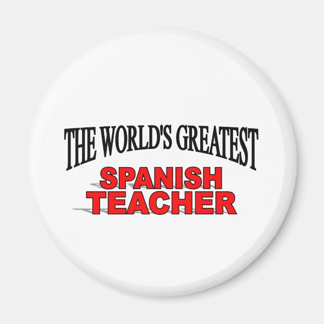 Der größte Spanischlehrer der Welt Magnet (Vorne)