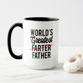 Der größte Vater der Funny World Tasse