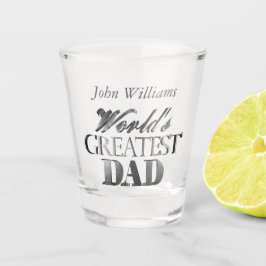 Der größte Vater der individuelle Name Welt Elegan Schnapsglas