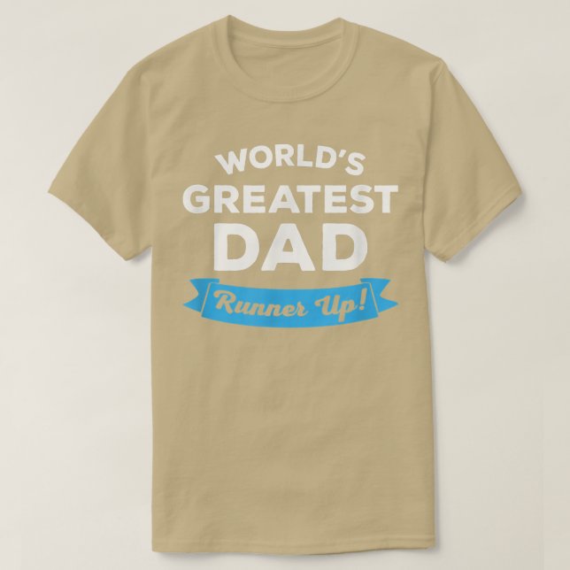Der größte Vater der Mens-Welt: Der Läufer des son T-Shirt (Design vorne)