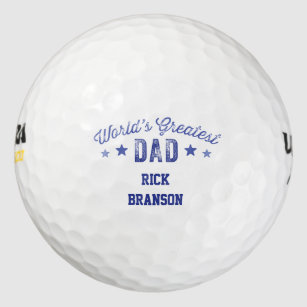 Der größte Vater der personalisierten Golfball-Wel Golfball