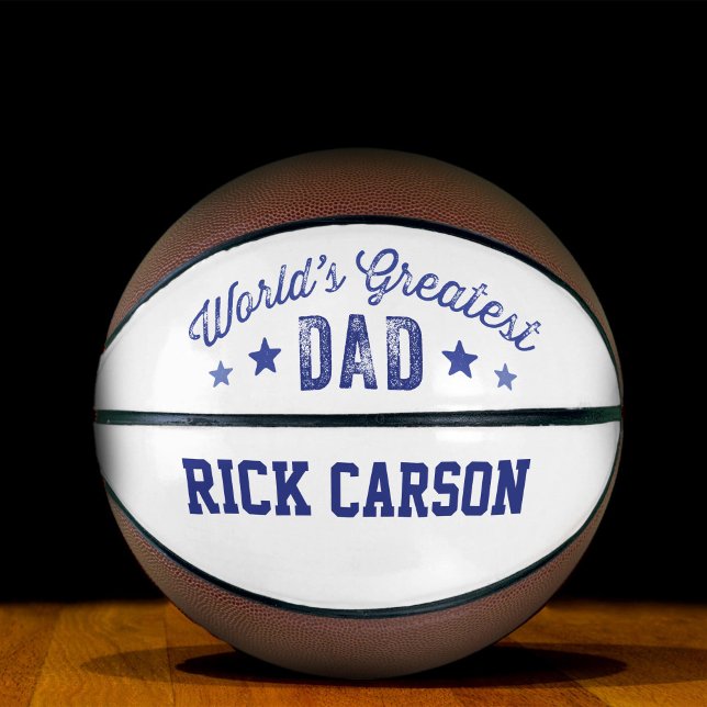 Der größte Vater der personalisierten Sportball-We Basketball (Von Creator hochgeladen)