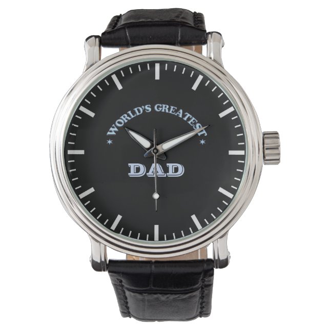 Der größte Vater der Welt Armbanduhr (Vorderseite)