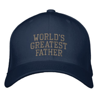 Der größte Vater der Welt Bestickte Baseballkappe
