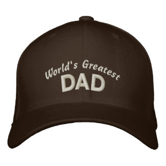 Der größte Vater der Welt Bestickte Kappe
