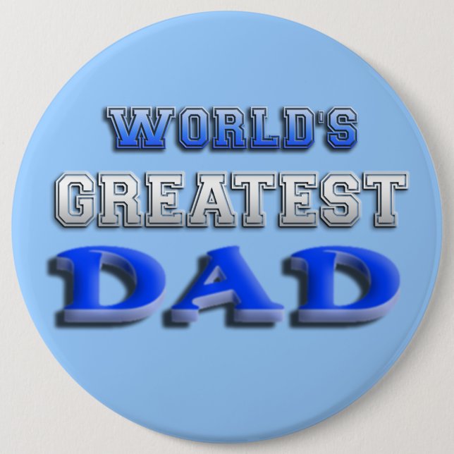 Der größte Vater der Welt Button (Vorderseite)