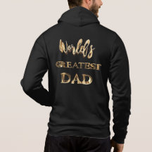 Der größte Vater der Welt - Eleganter Goldlook