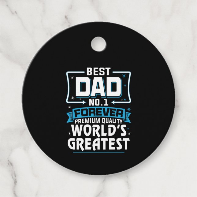 Der größte Vater der Welt für Männer11 Geschenkanhänger (Vorderseite)
