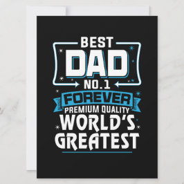 Der größte Vater der Welt für Männer11 Karte